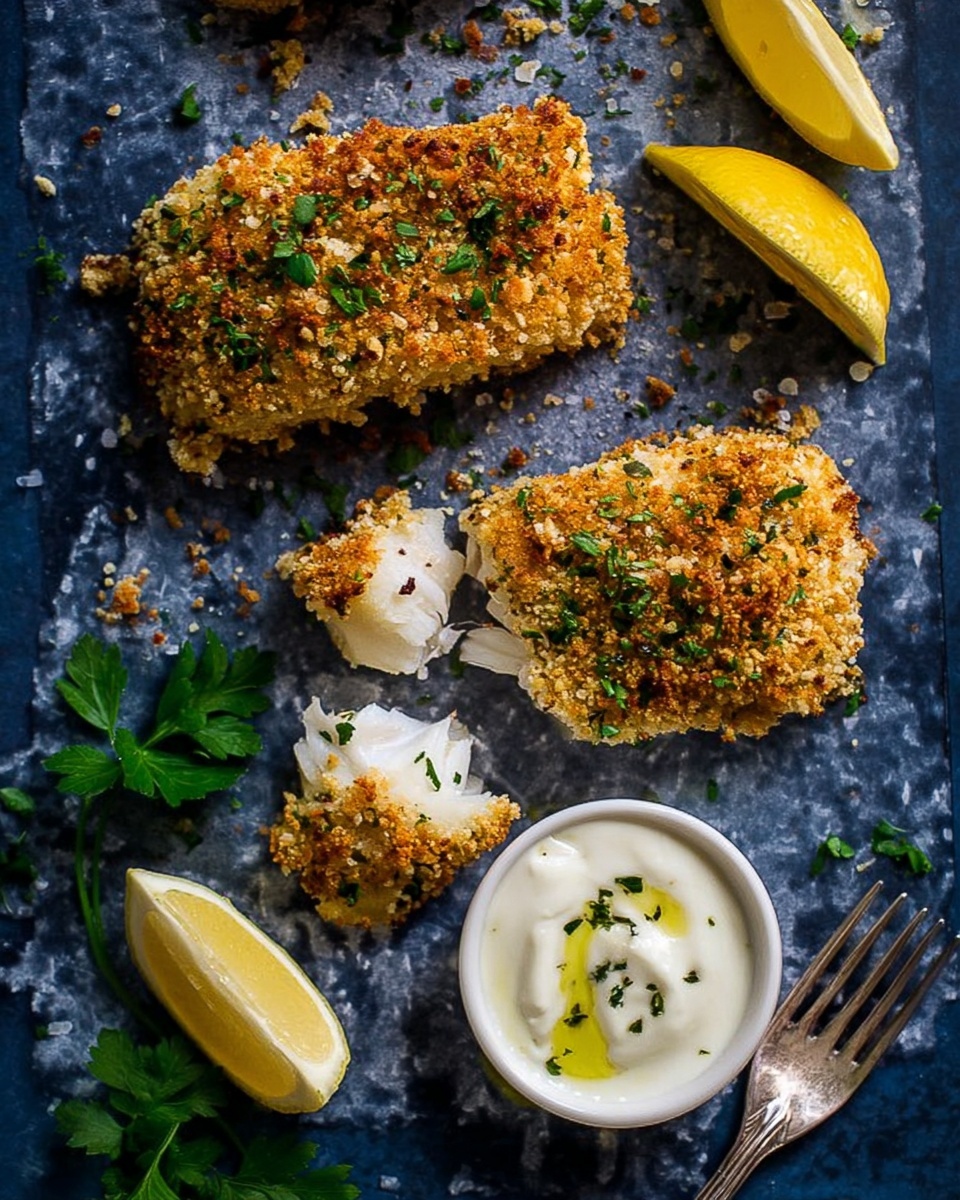 Honey Dijon Panko Crusted Basa Recipe - Recipe Image