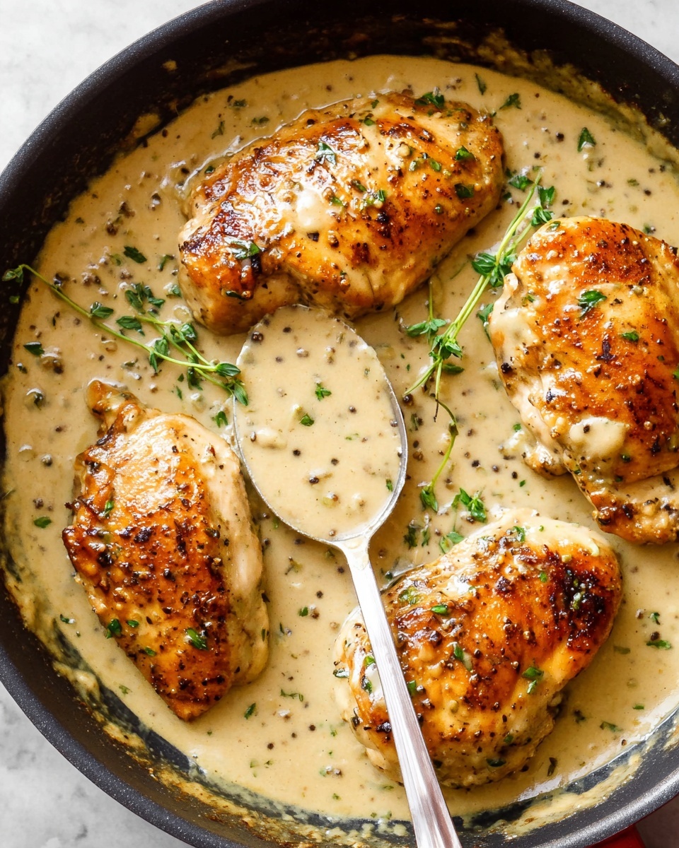 Creamy Maple Dijon Chicken Recipe - Recipe Image