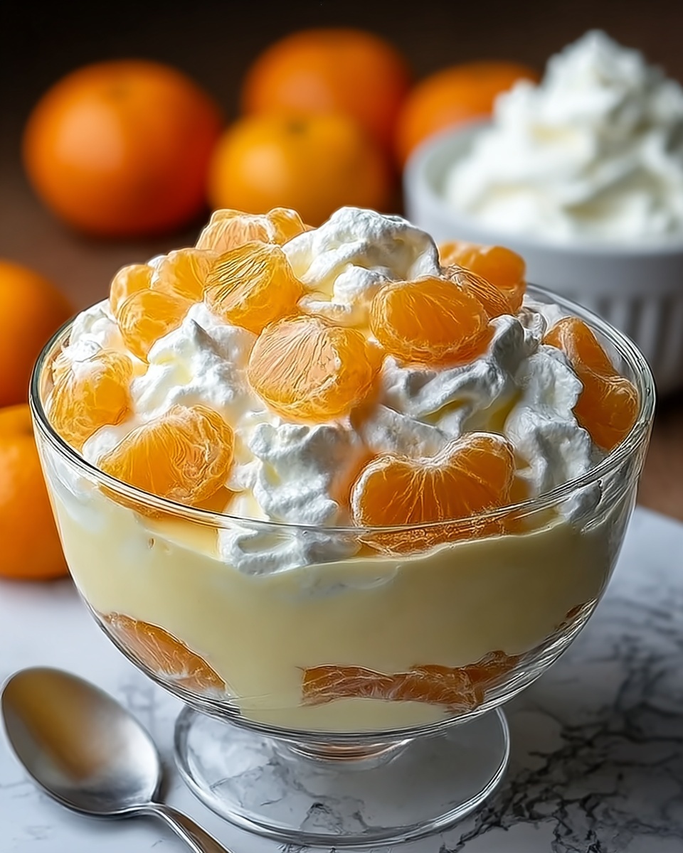 Nostalgic Orange Creamsicle Salad Recipe - Recipe Image
