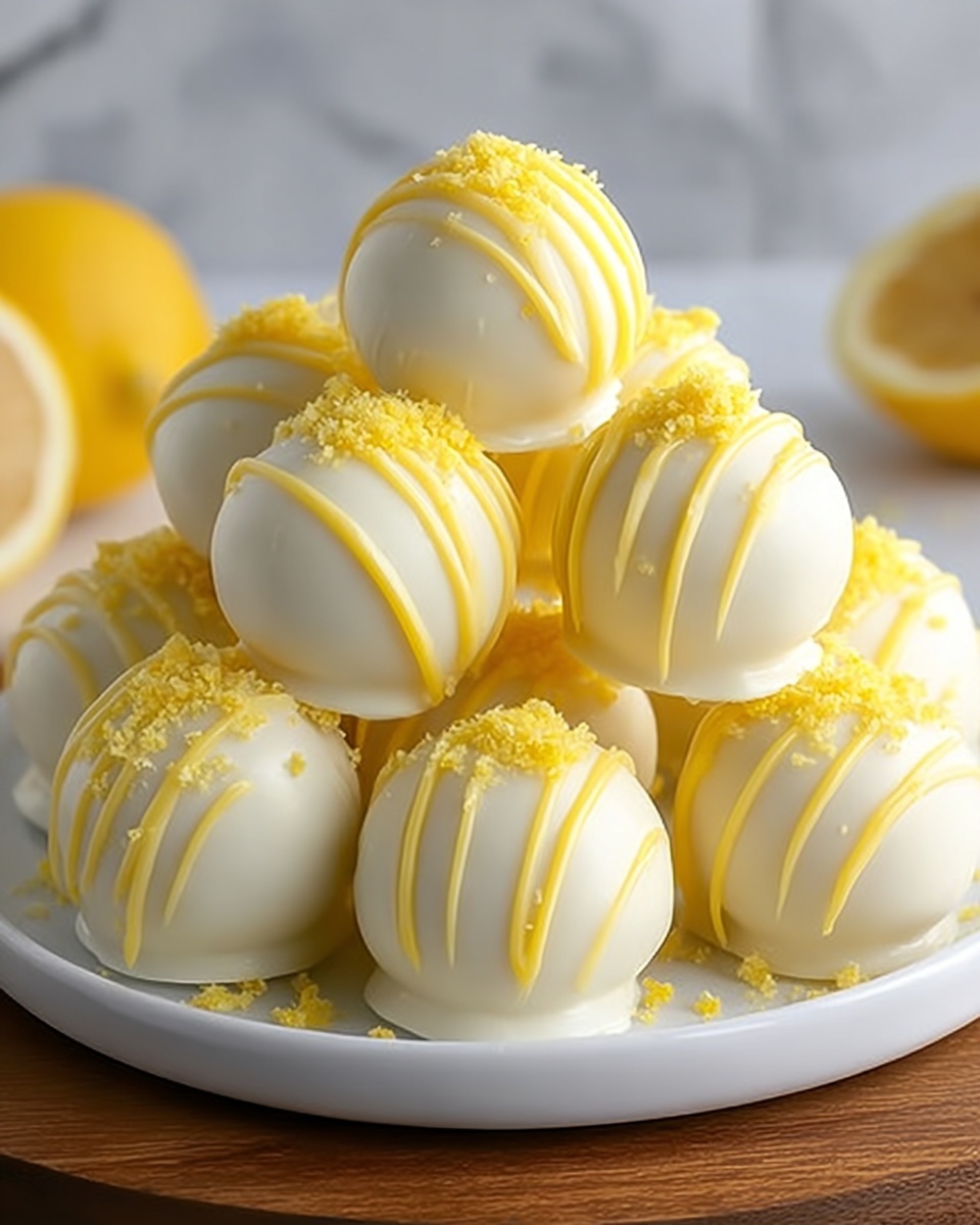 3 Ingredient Lemon Truffles You Can Make in Minutes Recipe - Recipe Image