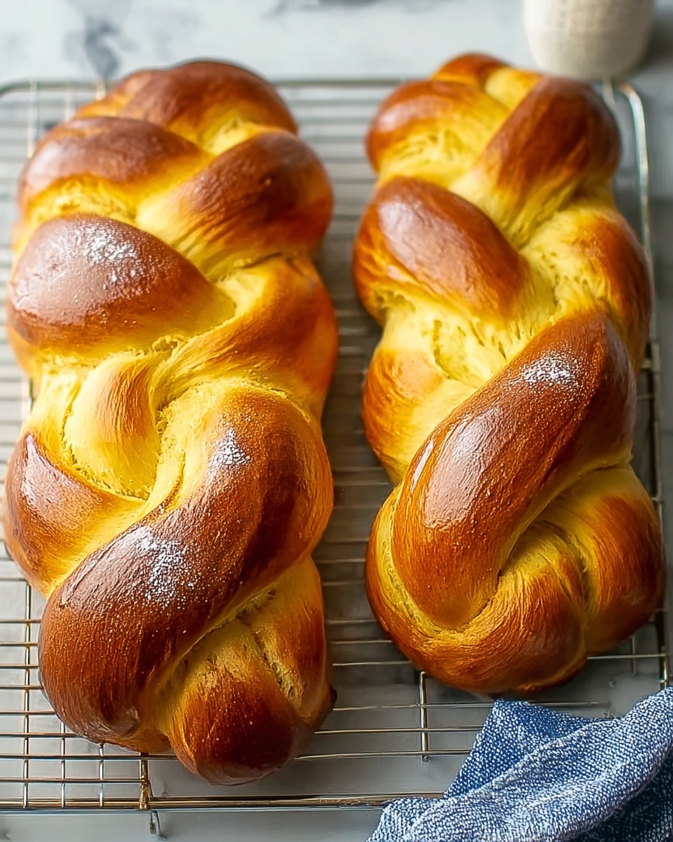 Braided Buttery Brioche Bread Recipe - Recipe Image