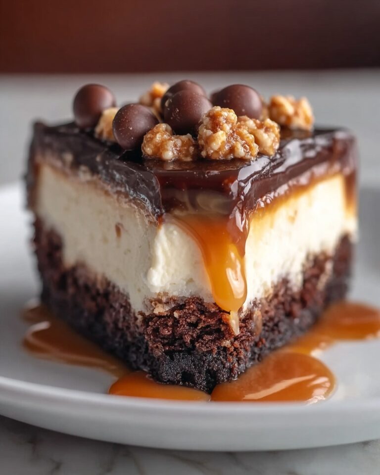 Chocolate Caramel Toffee Crunch Cake Recipe