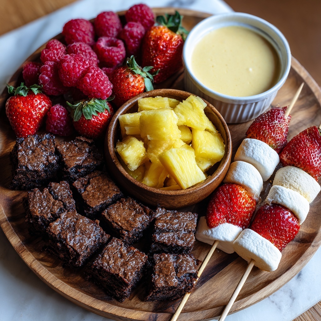 Cheesecake, Berry & Brownie Kabobs Recipe - Recipe Image