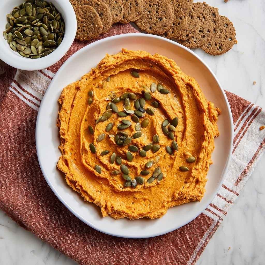 Creamy Pumpkin Hummus Recipe - Recipe Image