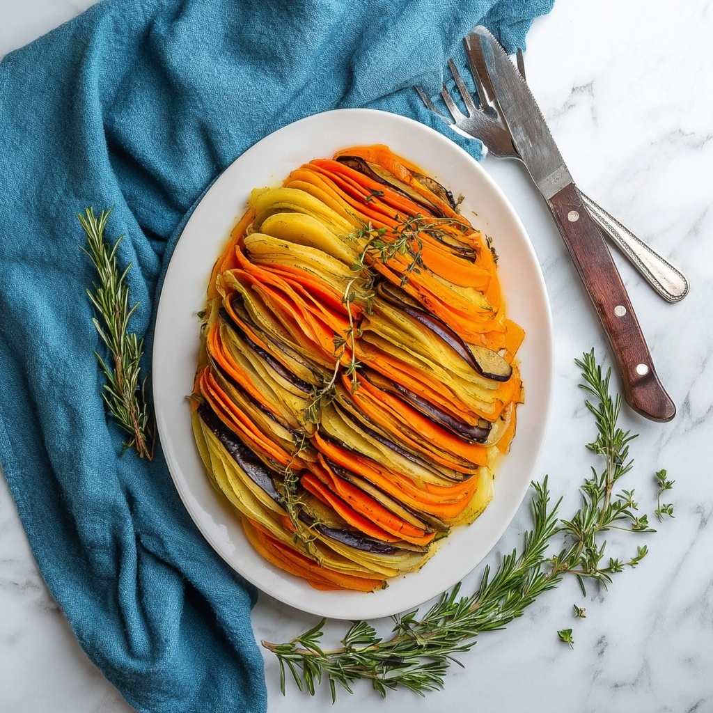 Root Vegetable Tarte Tatin Recipe - Recipe Image