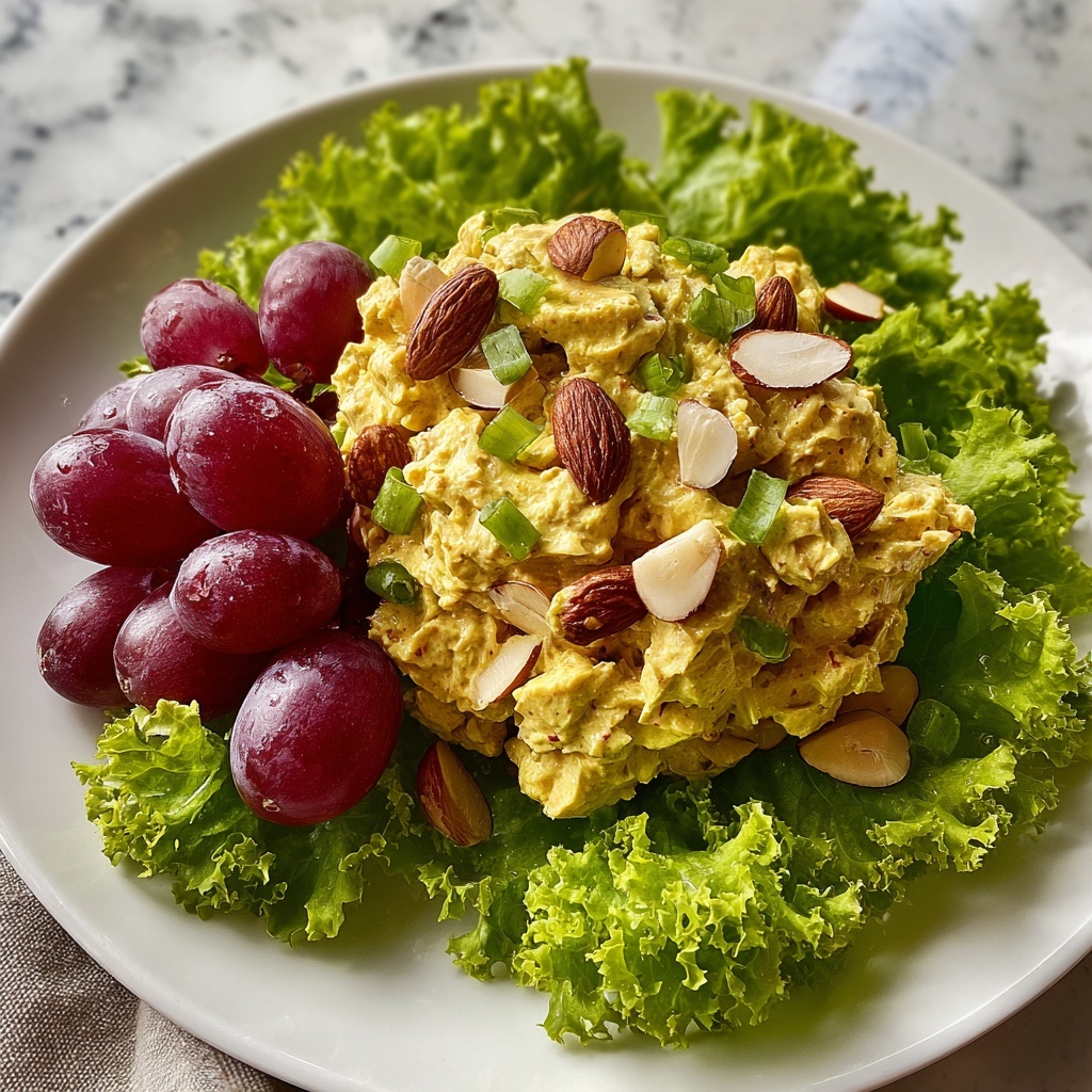 Curry Chicken Salad Recipe - Recipe Image