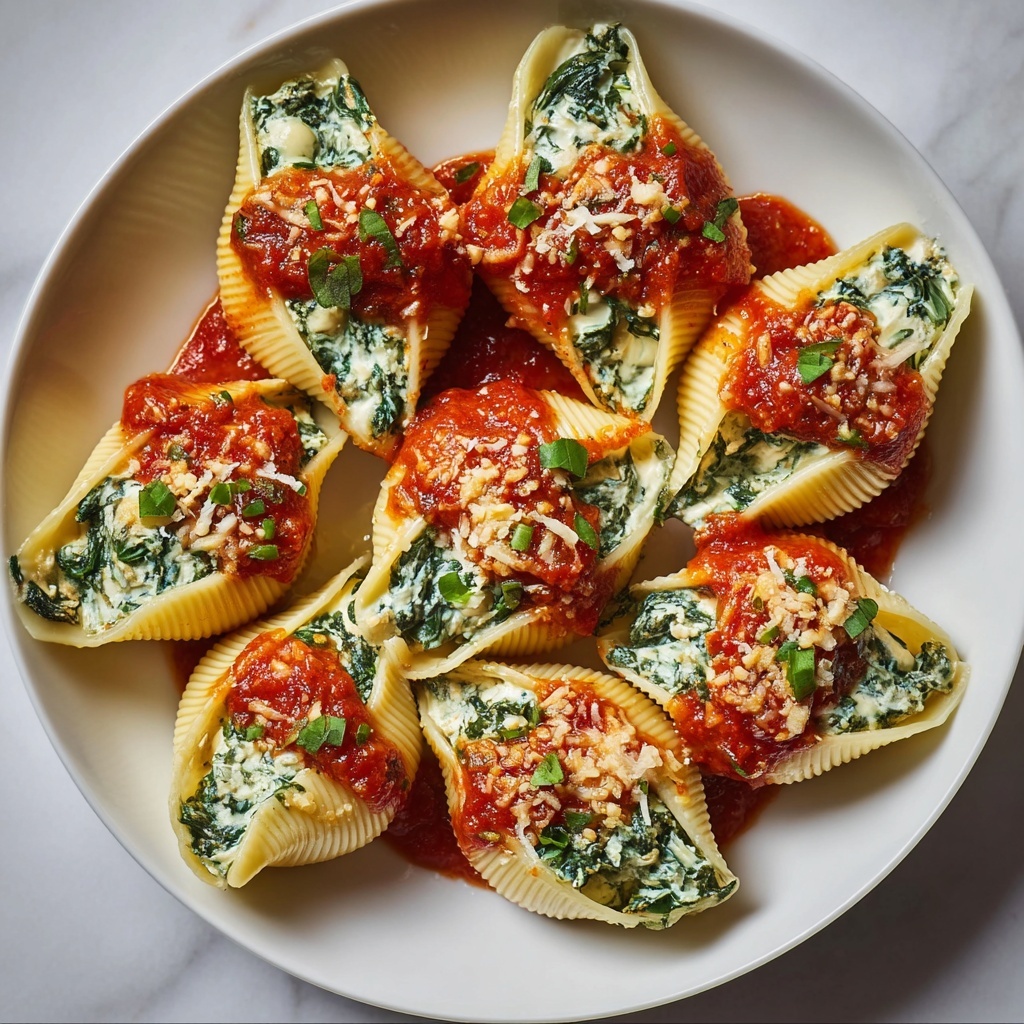 Vegan Stuffed Shells Recipe - Recipe Image