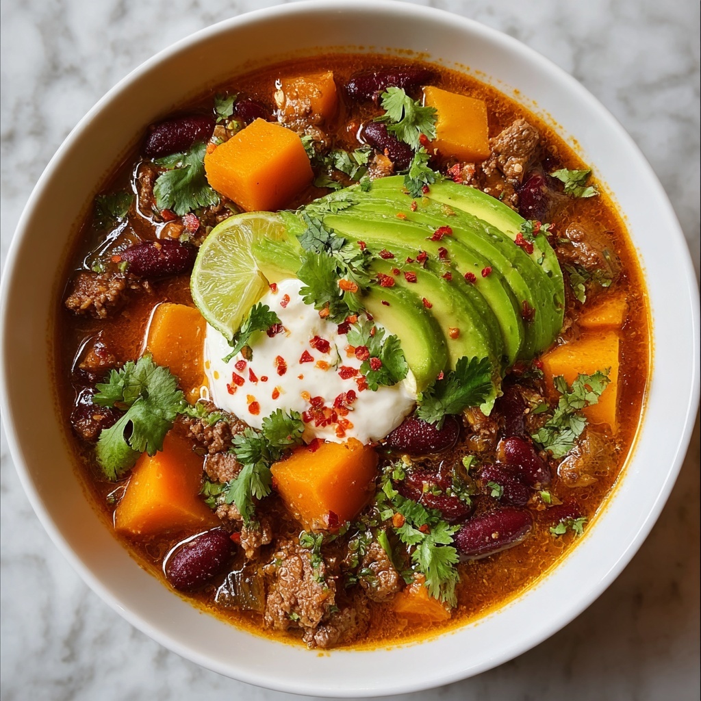 Creamy Turkey Pumpkin Chili Recipe - Recipe Image