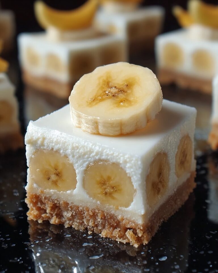 Banana Pudding Cheesecake Squares: A Perfect Blend of Creamy Delight Recipe
