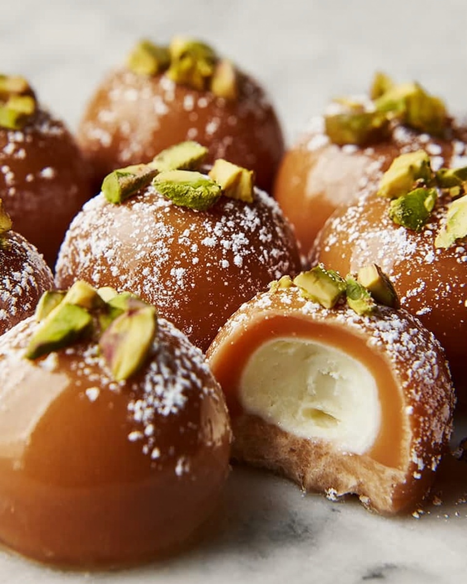 Ricotta Pistachio Honey Bites Recipe - Recipe Image