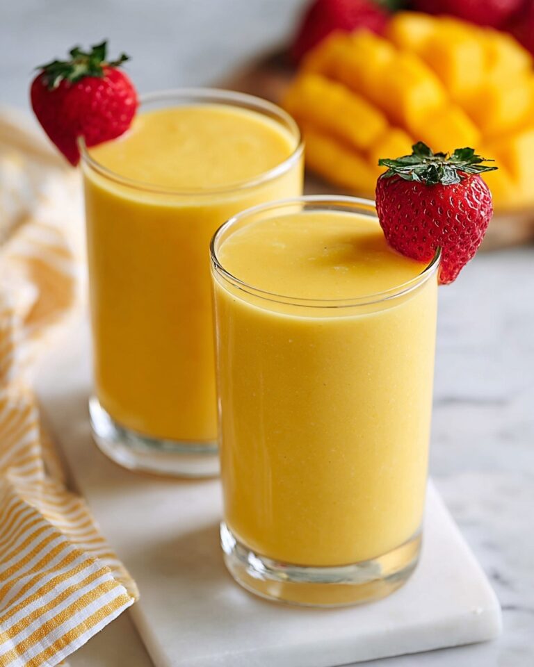 Peach Mango Smoothie Recipe