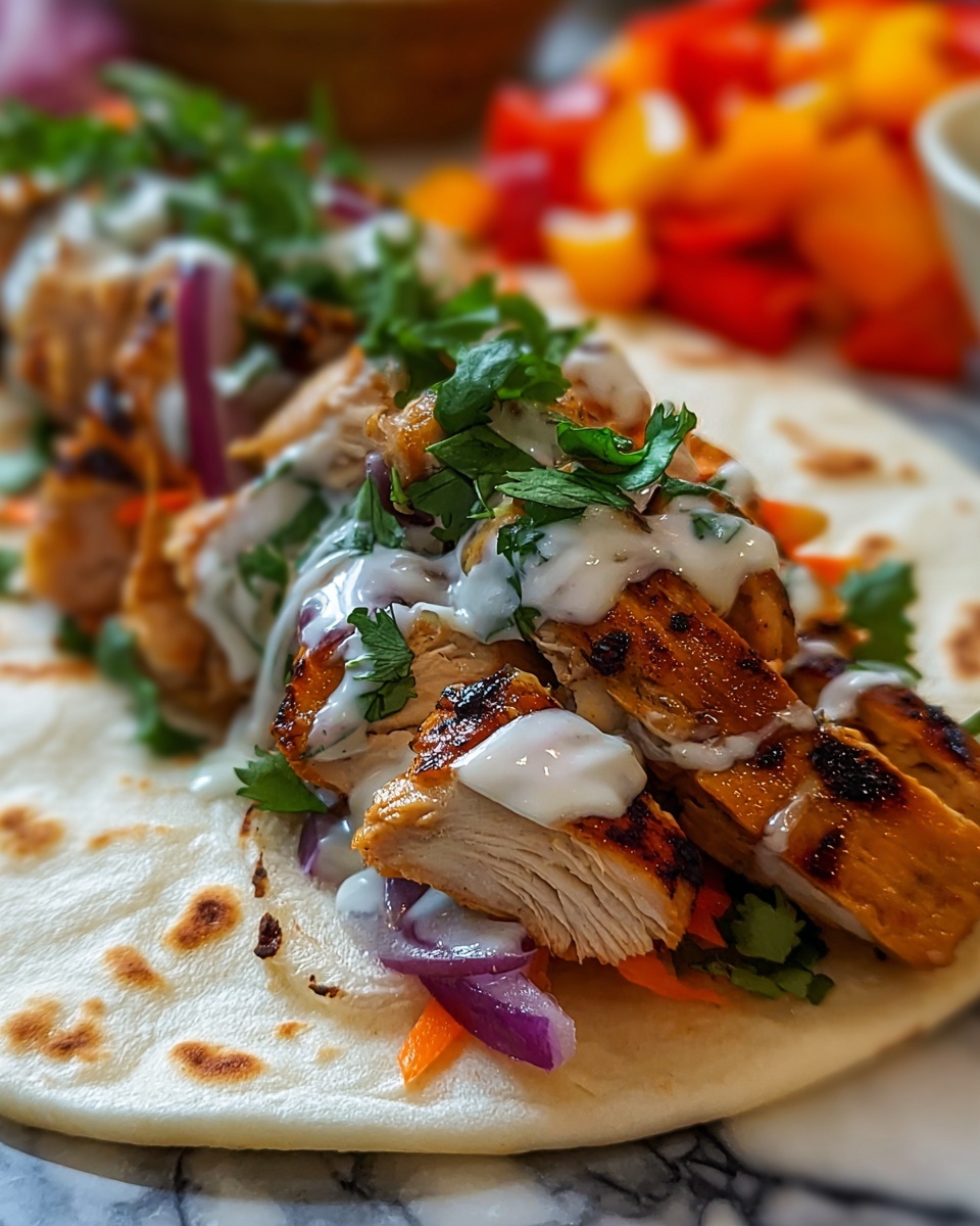 Homemade Chicken Shawarma Recipe - Recipe Image