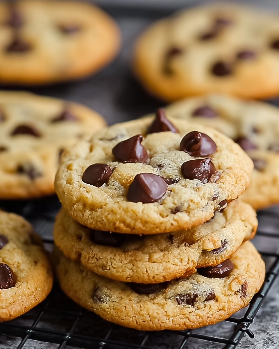 Nut-Free Vegan Tahini Chocolate Chip Cookies Recipe - Recipe Image