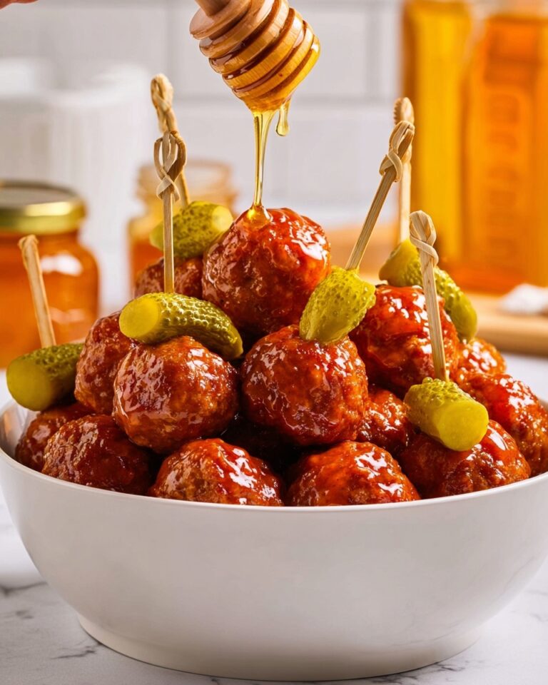 Slow Cooker Hot Honey Meatballs Recipe