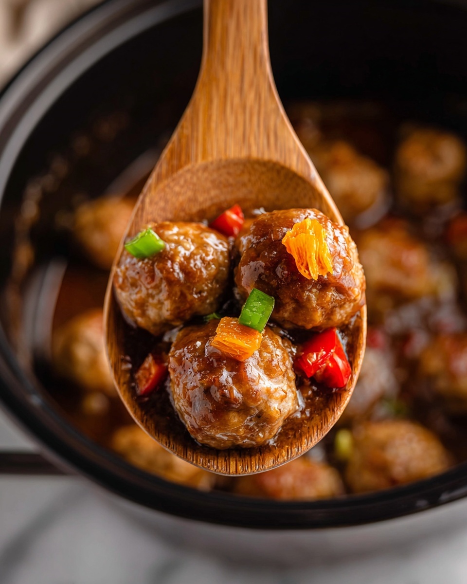 Slow Cooker Chicago Style Meatballs Recipe - Recipe Image