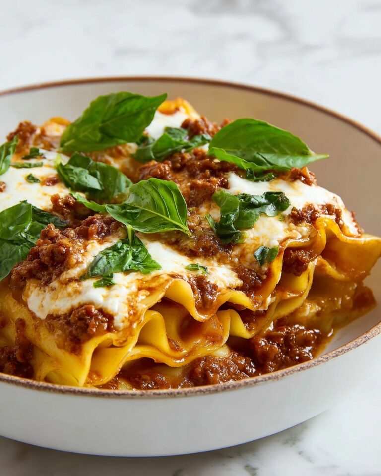 One Pot Skillet Lasagna Recipe