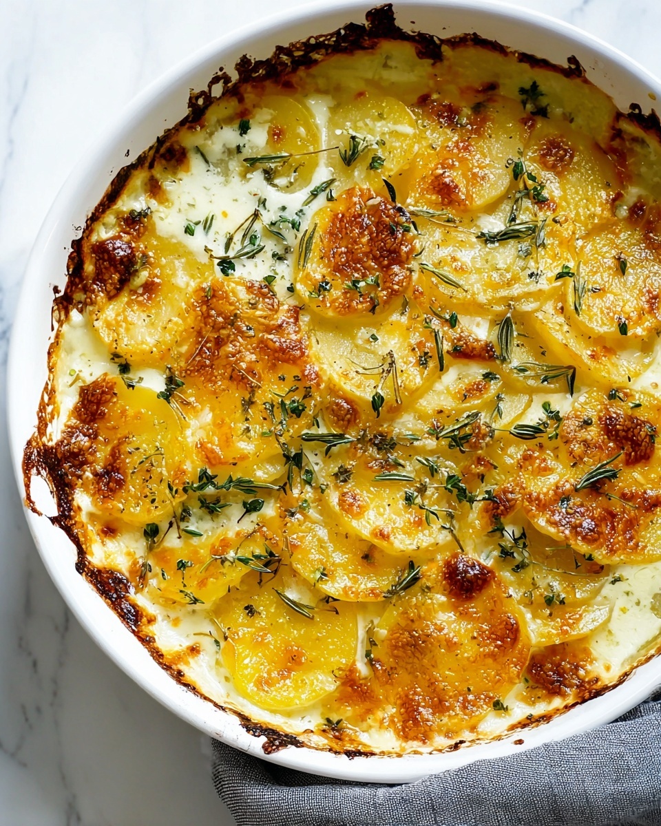 Creamy Au Gratin Potatoes Recipe - Recipe Image