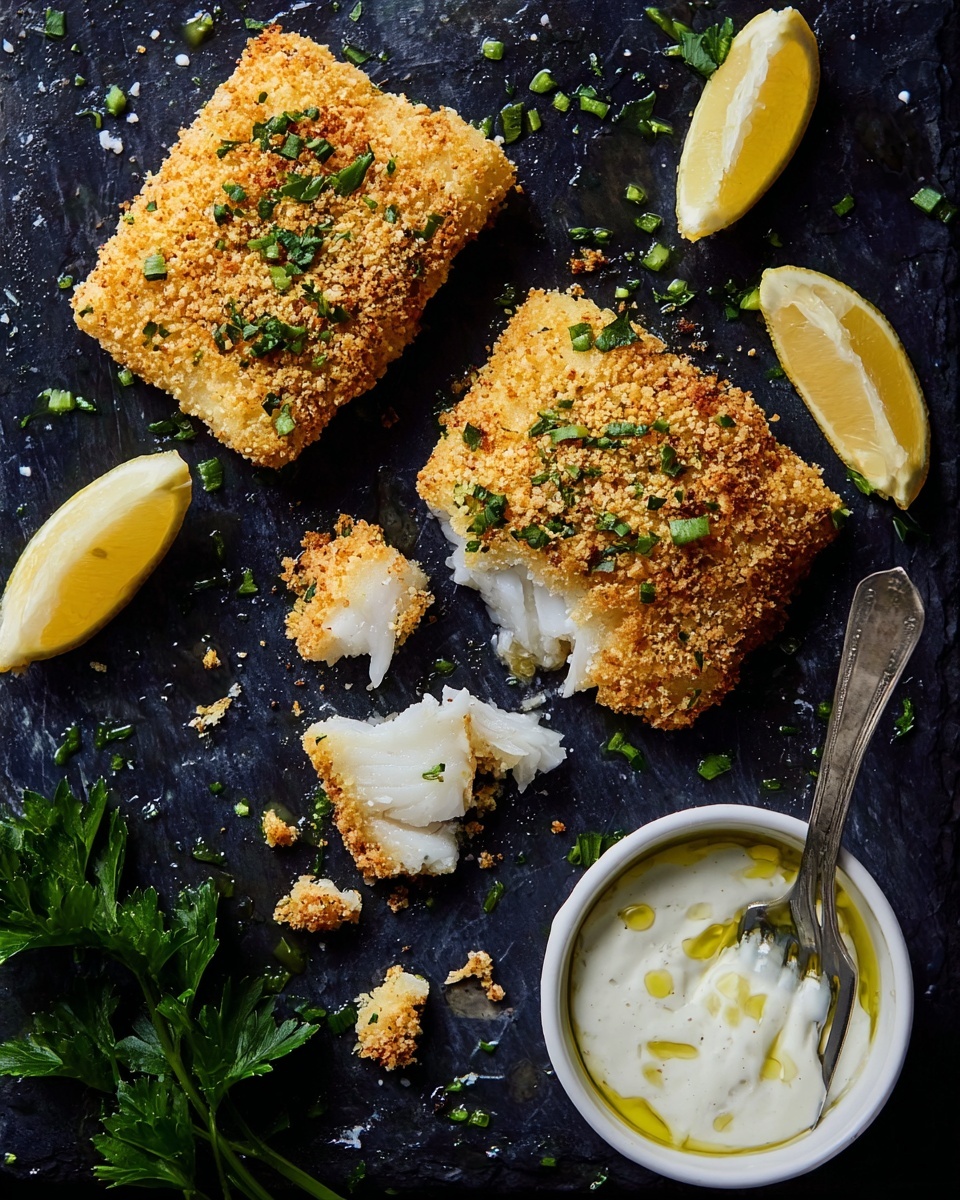 Honey Dijon Panko Crusted Basa Recipe - Recipe Image