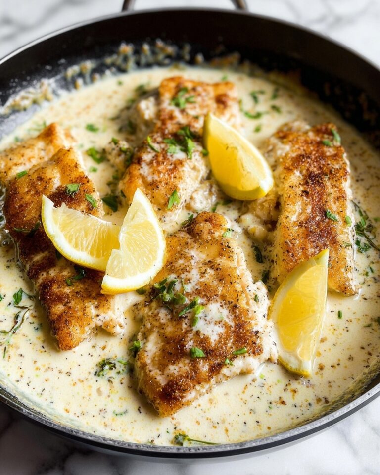 Creamy Lemon Salmon Recipe