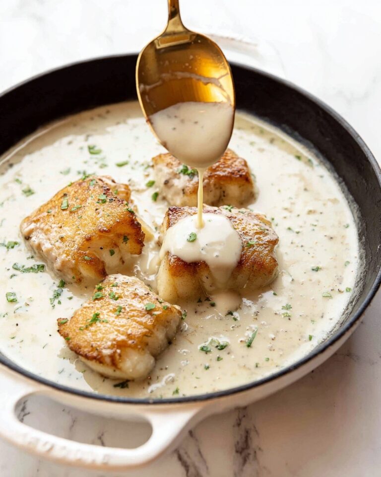 Creamy Lemon Parmesan Cod Recipe