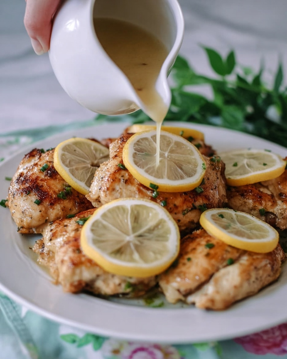Lemon and White Wine Chicken Recipe - Recipe Image
