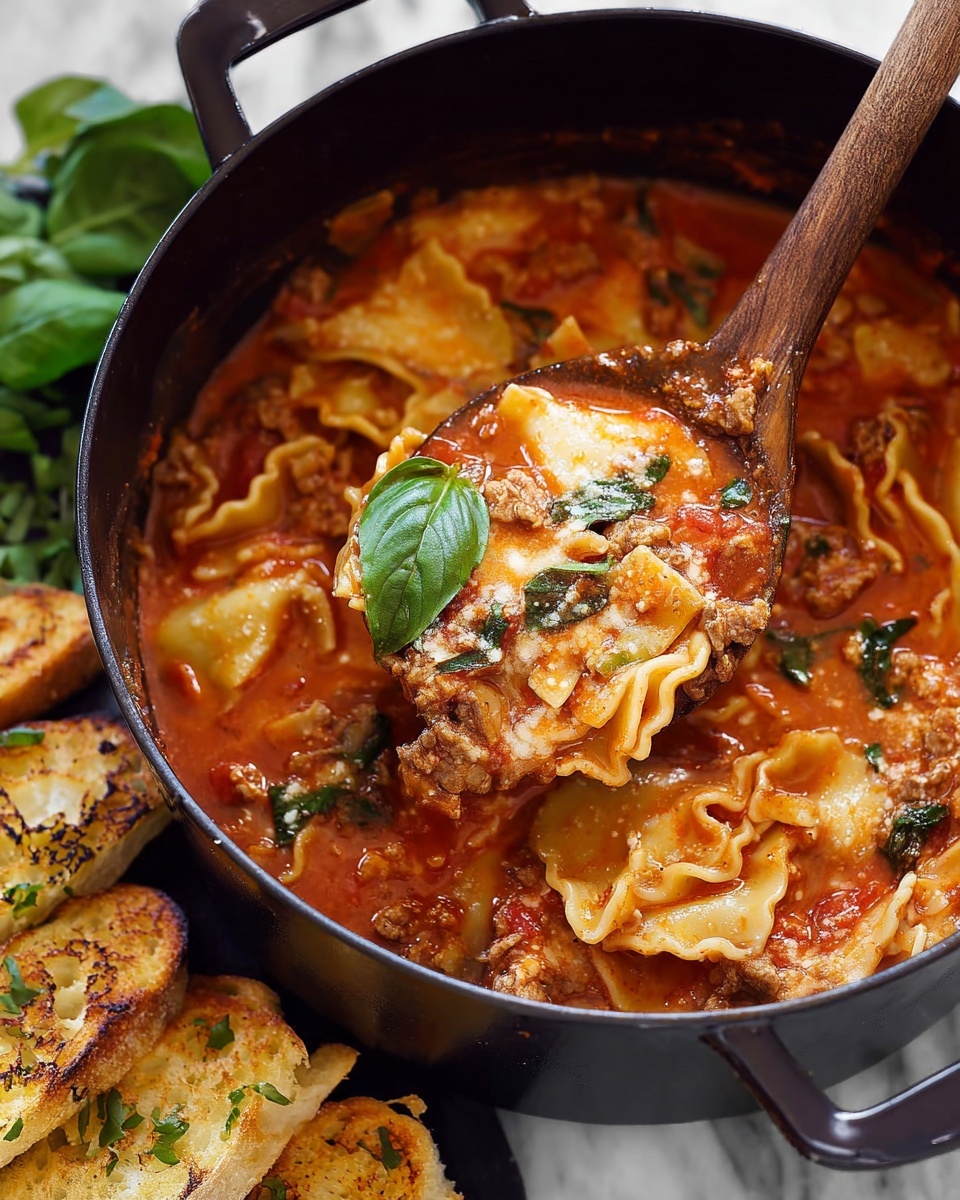 Best Lasagna Soup Recipe - Recipe Image