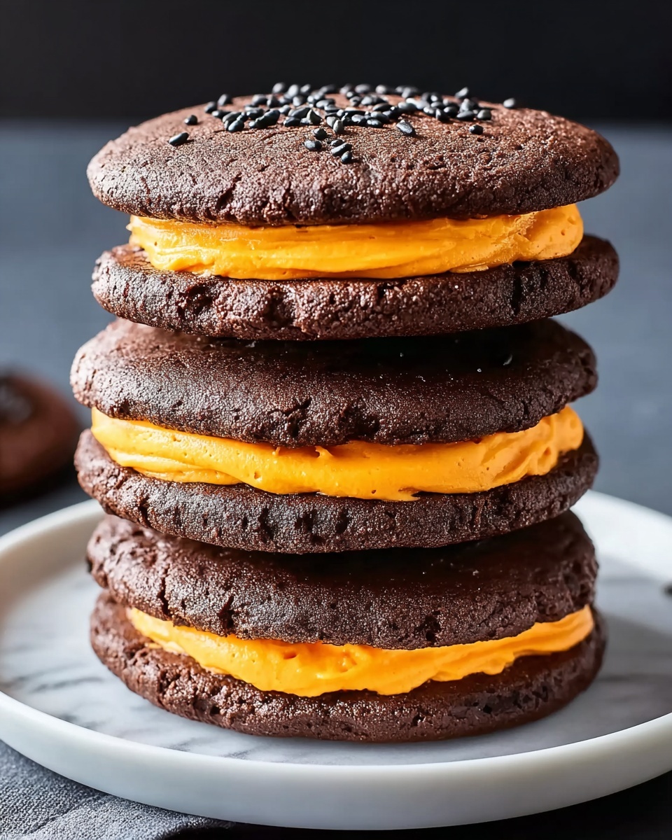 Spooktacularly Sweet Halloween Whoopie Pies Everyone Will Love Recipe - Recipe Image
