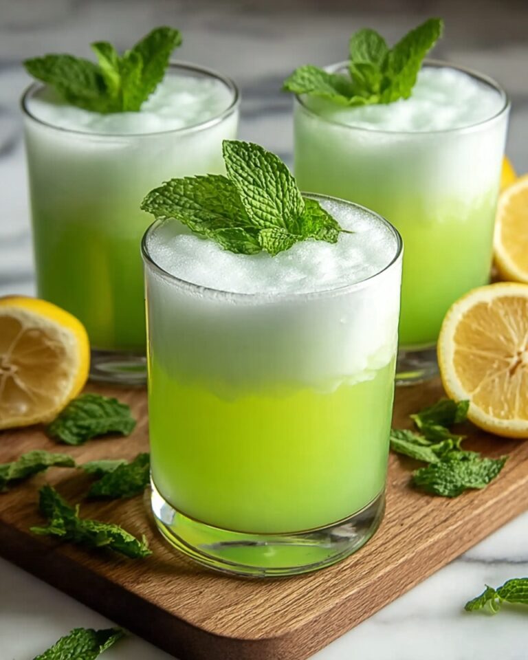 Refreshing Minty Lemonade Fizz: A Non-Alcoholic Summer Drink Recipe