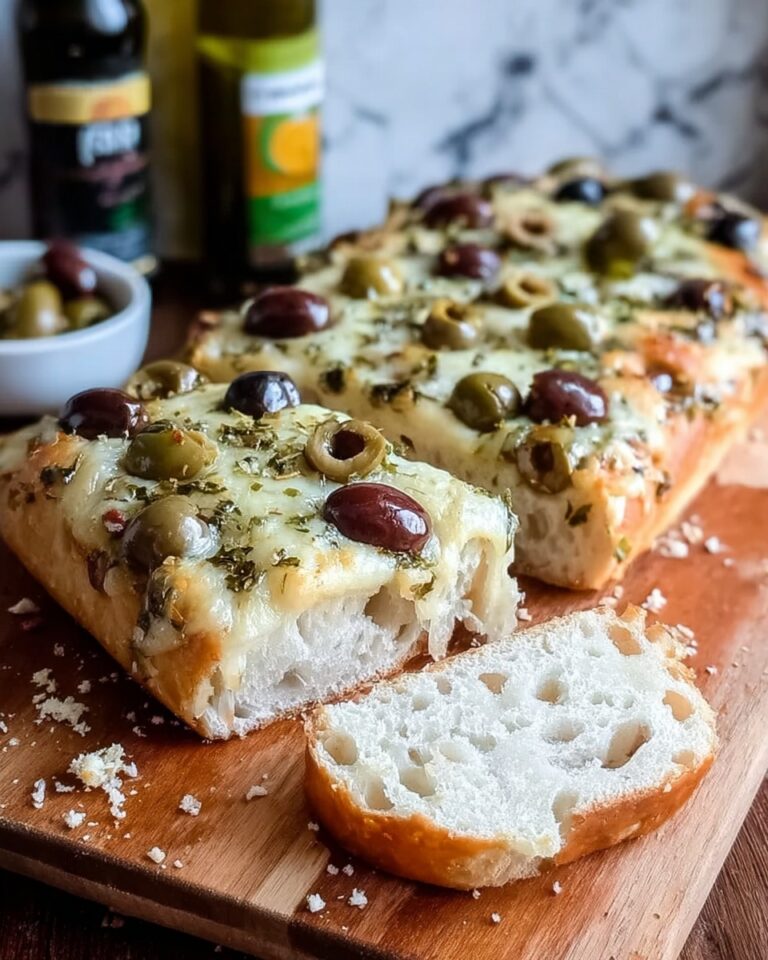 Olive Cheese Bread Recipe
