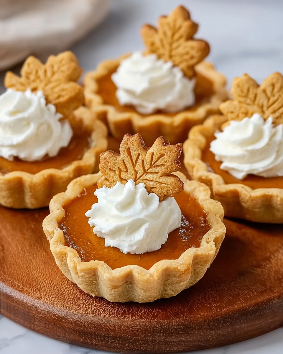 Mini Pumpkin Pies – A Perfect Bite-Sized Dessert for the Holidays Recipe - Recipe Image