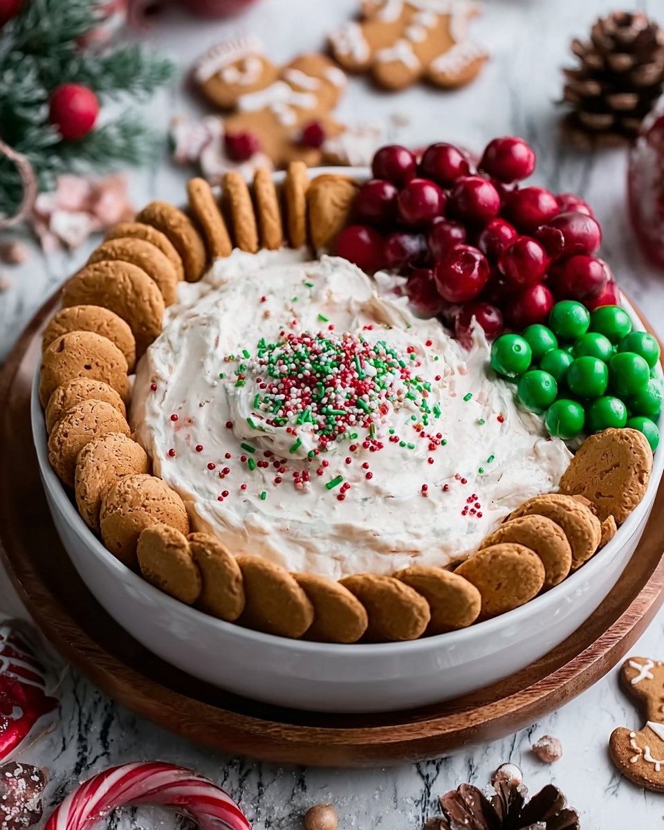 Christmas Cookie Dough Dip Recipe - Recipe Image