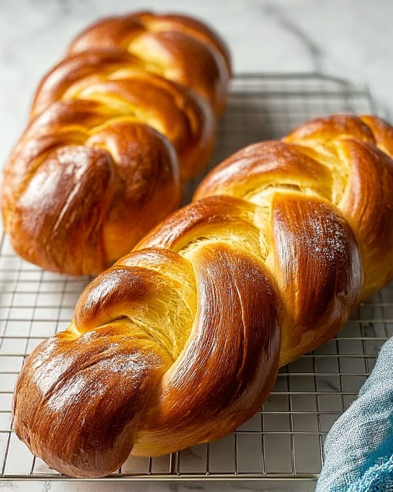 Braided Buttery Brioche Bread Recipe