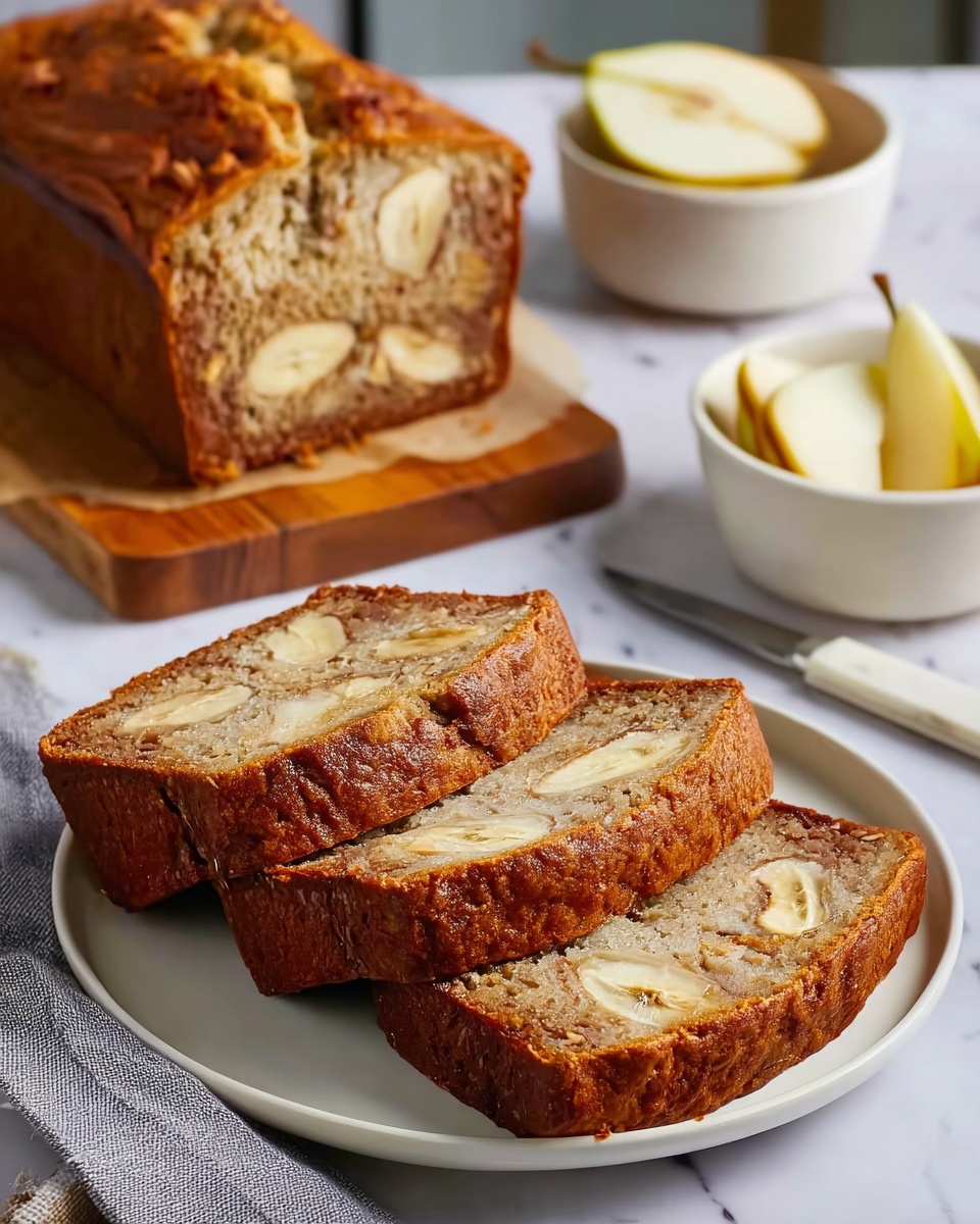 Pear Bread: A Moist and Comforting Twist on Classic Quick Bread Recipe - Recipe Image