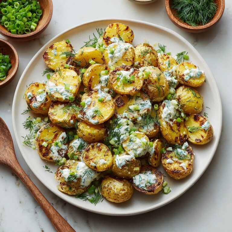 Crispy Smashed Potato Salad Recipe
