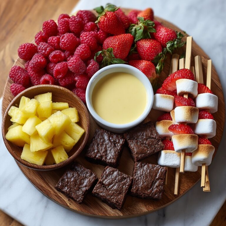 Cheesecake, Berry & Brownie Kabobs Recipe