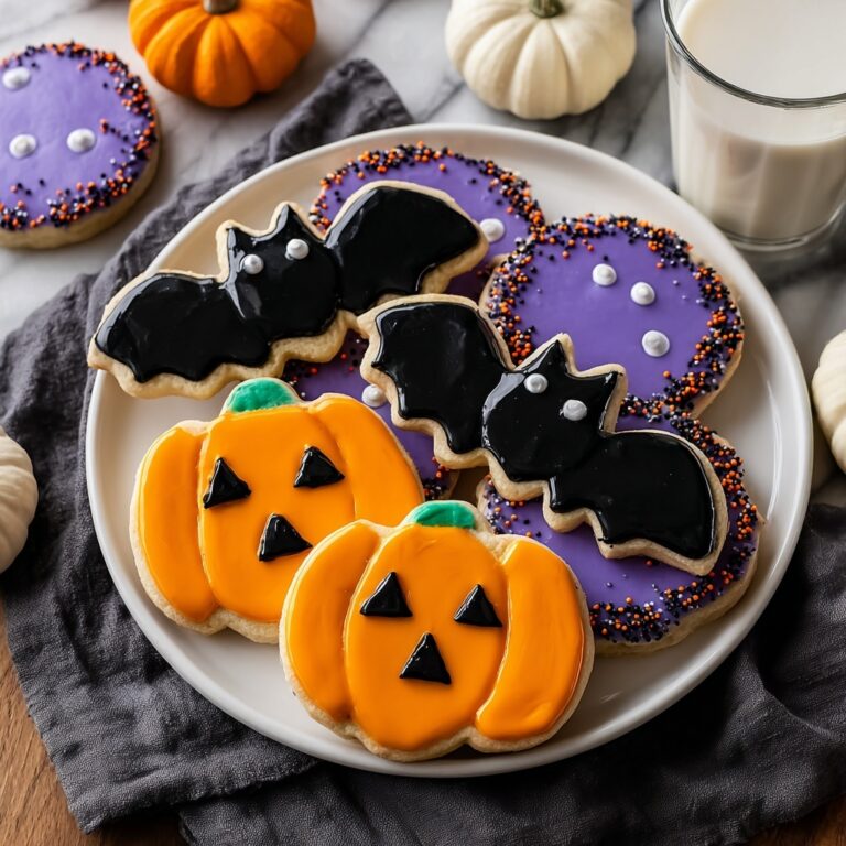 No-Spread Halloween Sugar Cookies Recipe