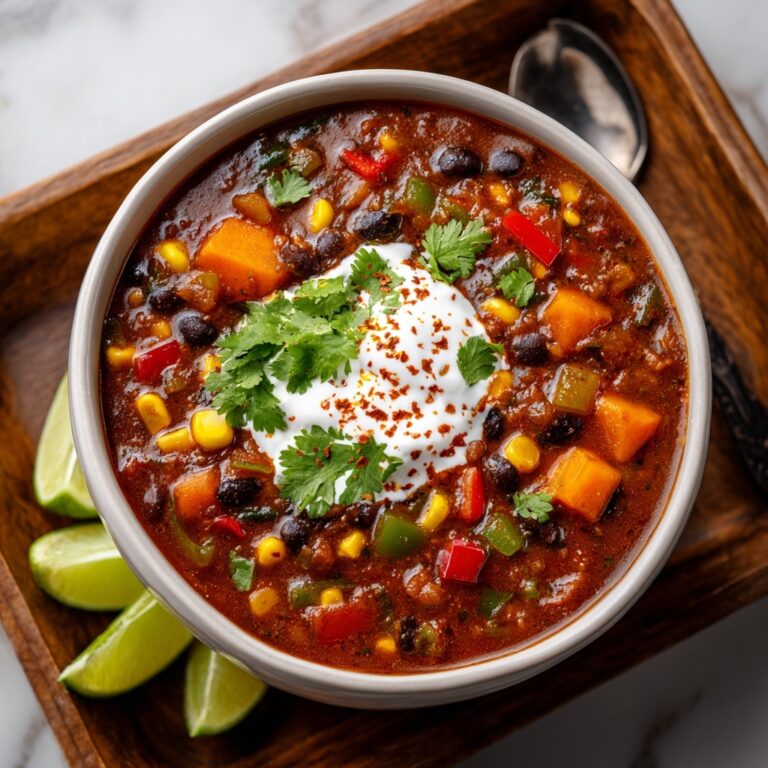 Crock Pot Sweet Potato Black Bean Chili Recipe