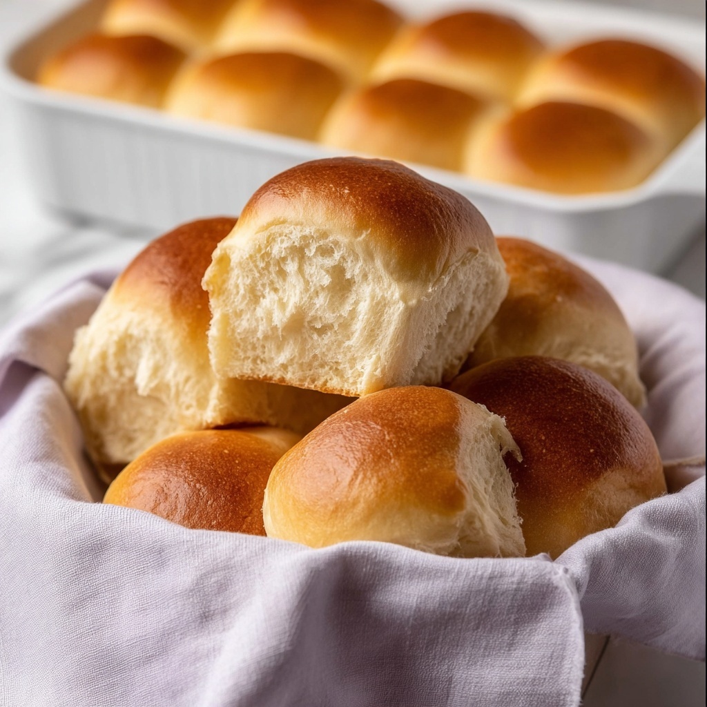 Homemade Dinner Rolls Recipe - Recipe Image