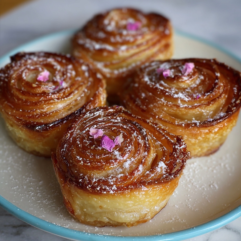 Apple Rose Pastry Blooms Recipe - Recipe Image