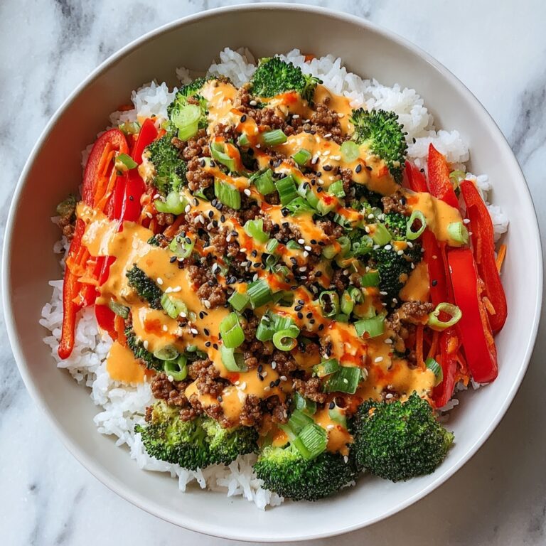 Bang Bang Ground Turkey Rice Bowls Recipe