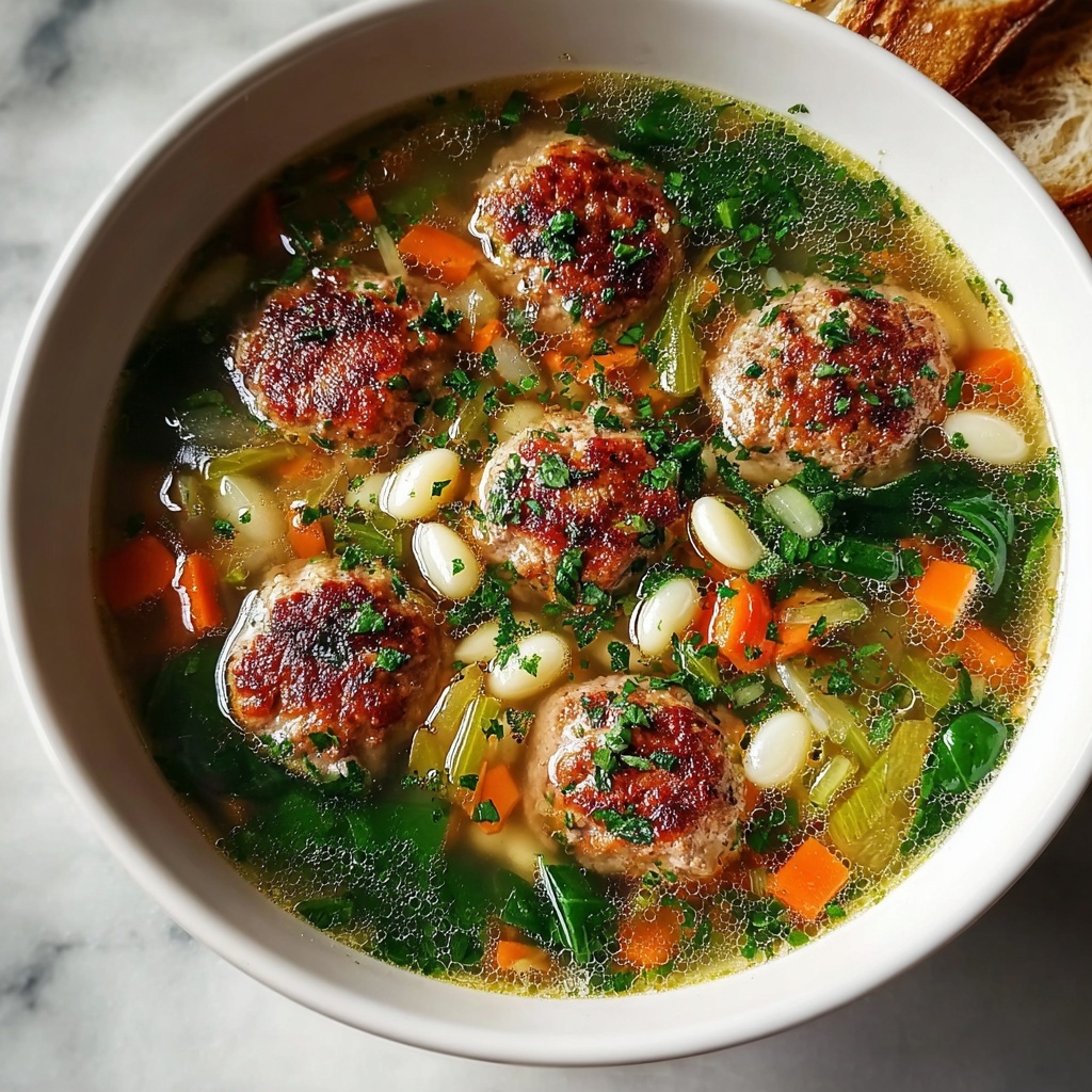 Classic Italian Wedding Soup Recipe - Recipe Image