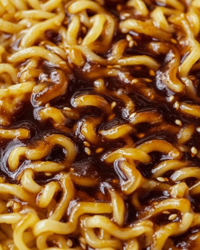 Sweet & Spicy Ramen Noodles Recipe