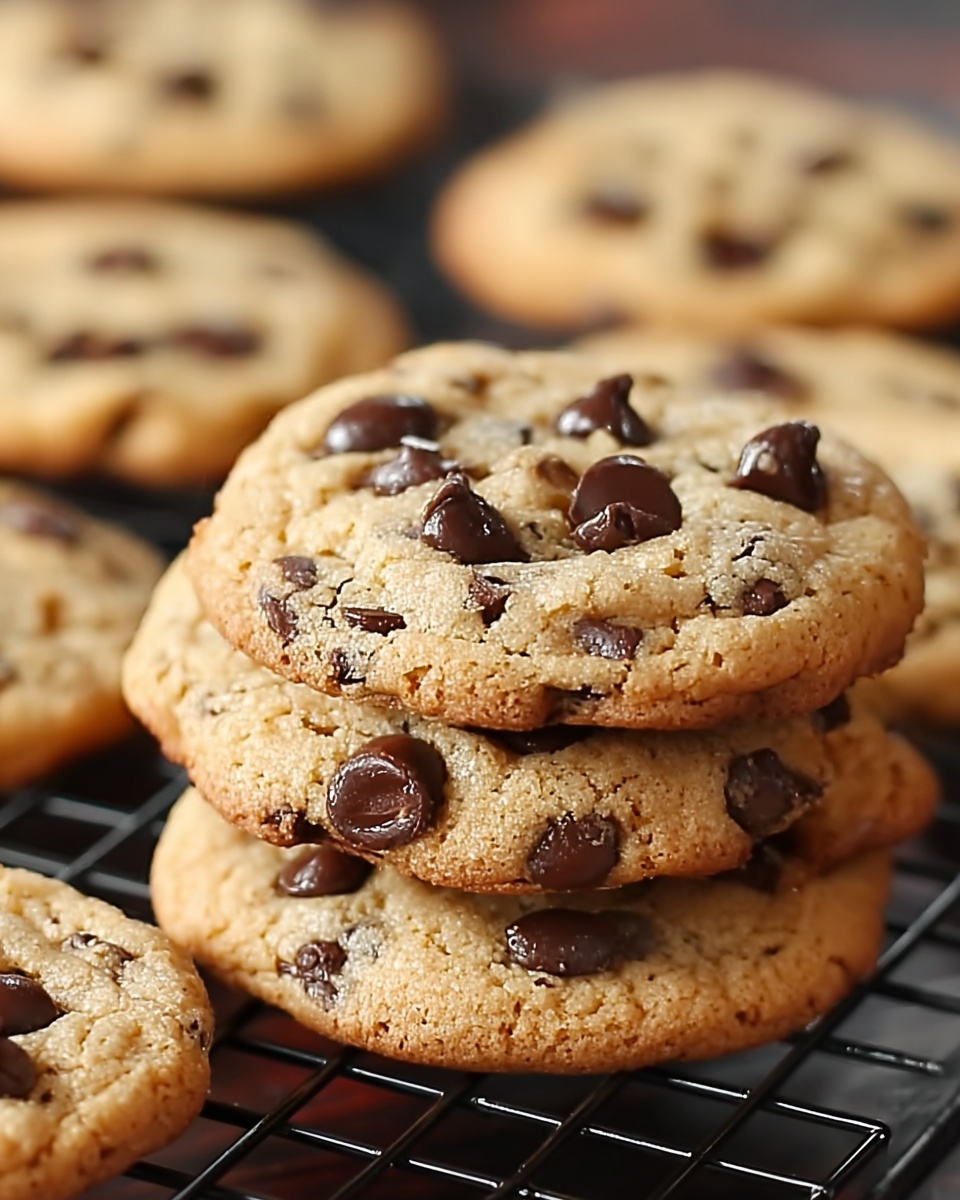 Nut-Free Vegan Tahini Chocolate Chip Cookies Recipe - Recipe Image