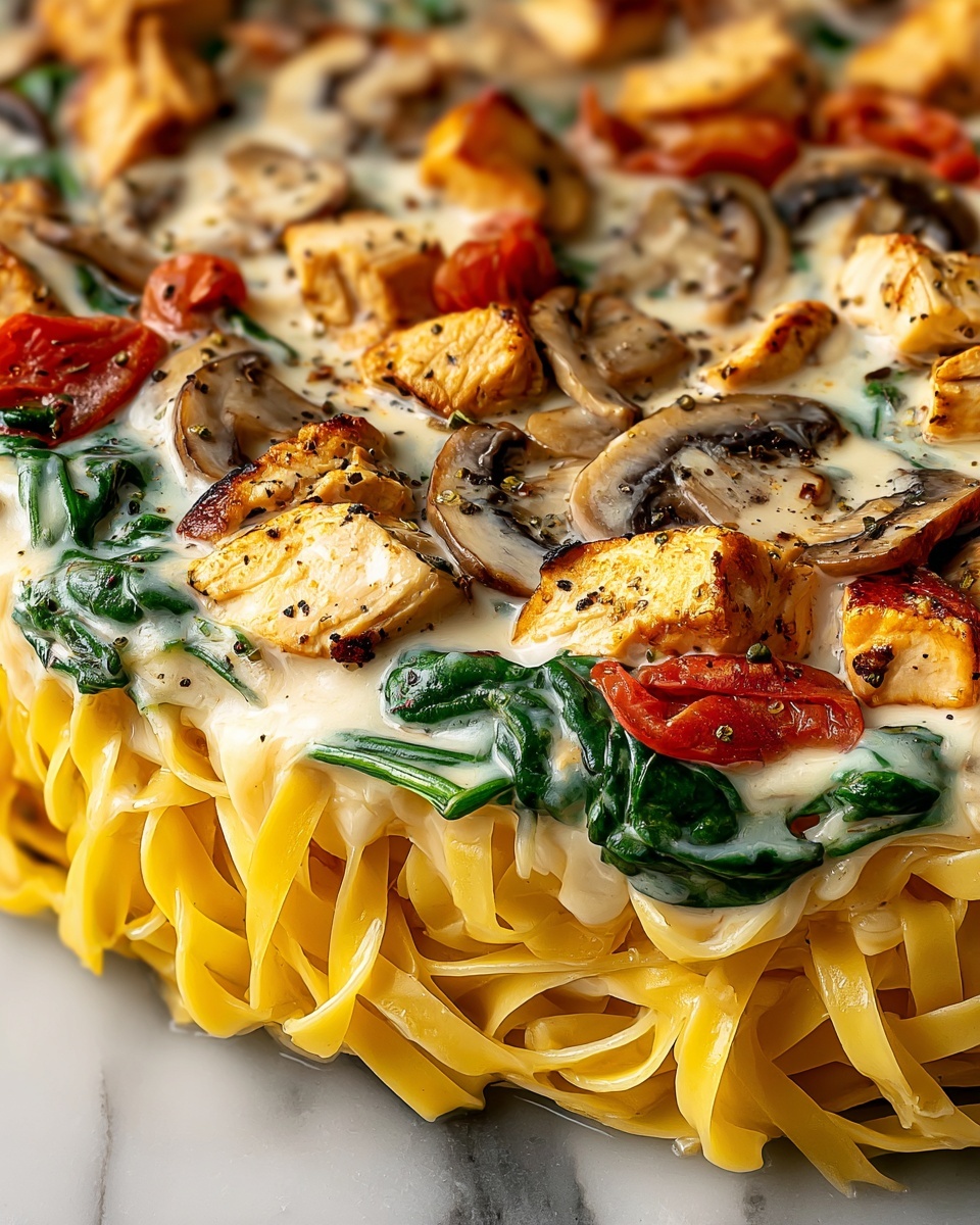 Creamy Tuscan Chicken Pasta Recipe - Recipe Image