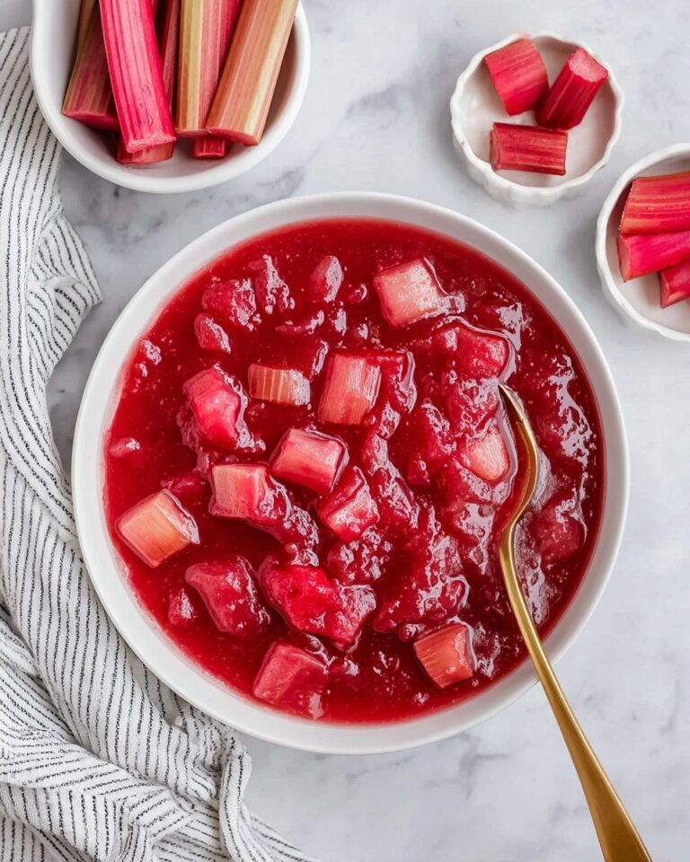 Delicious Rhubarb Sauce Recipe