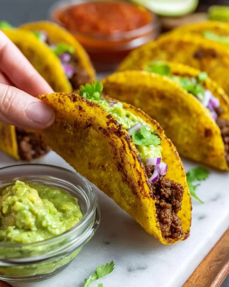 Crispy Ground Beef Tacos Recipe
