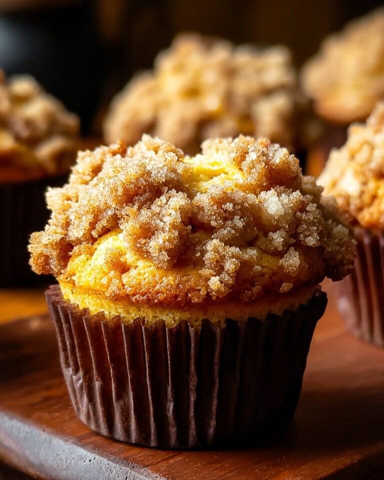 Pumpkin Spice Streusel Muffins Recipe