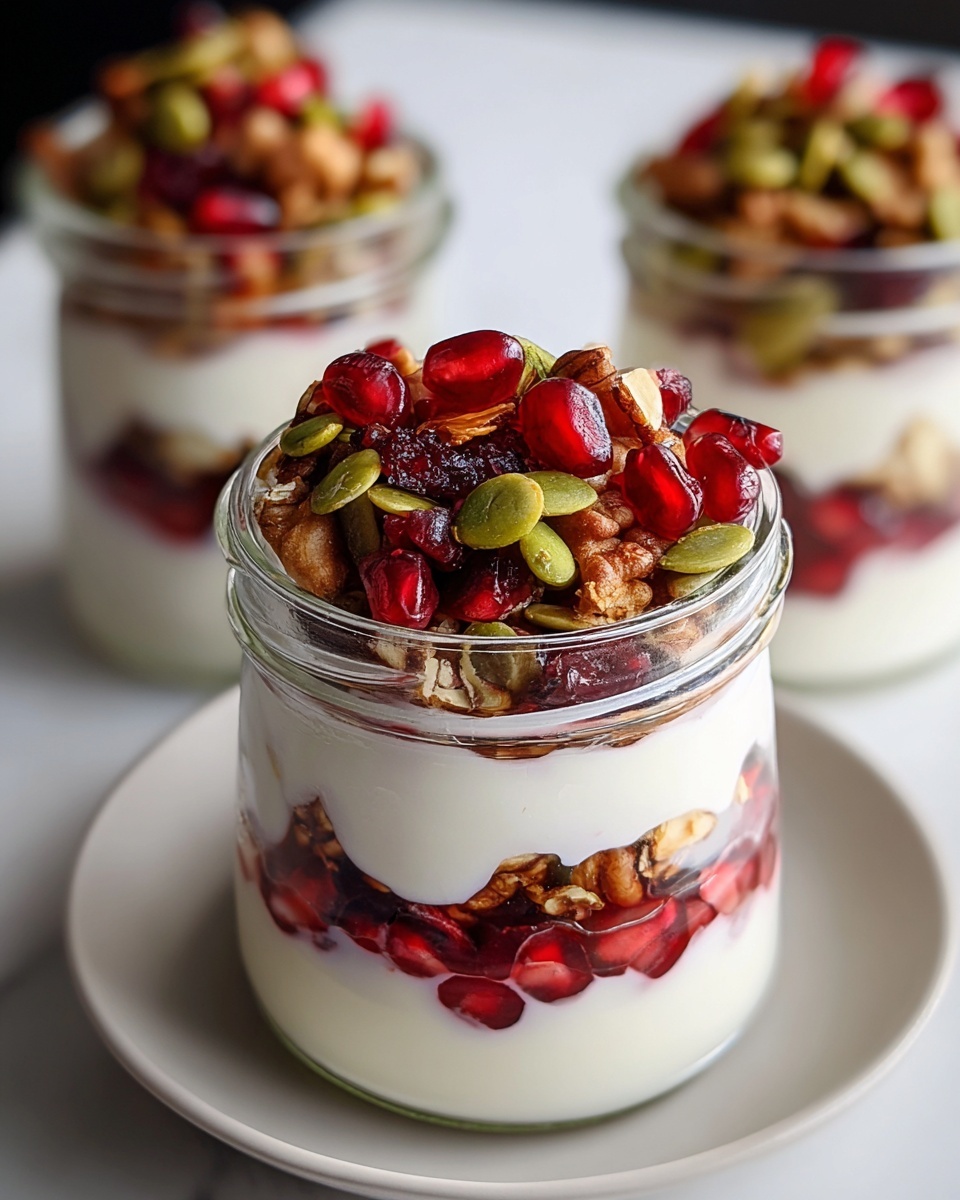 Pomegranate Parfait Recipe - Recipe Image