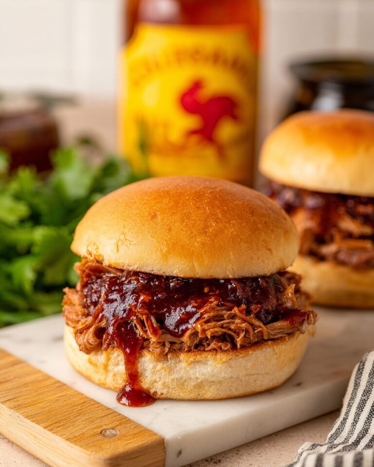 Slow Cooker Fireball BBQ Pulled Chicken Recipe