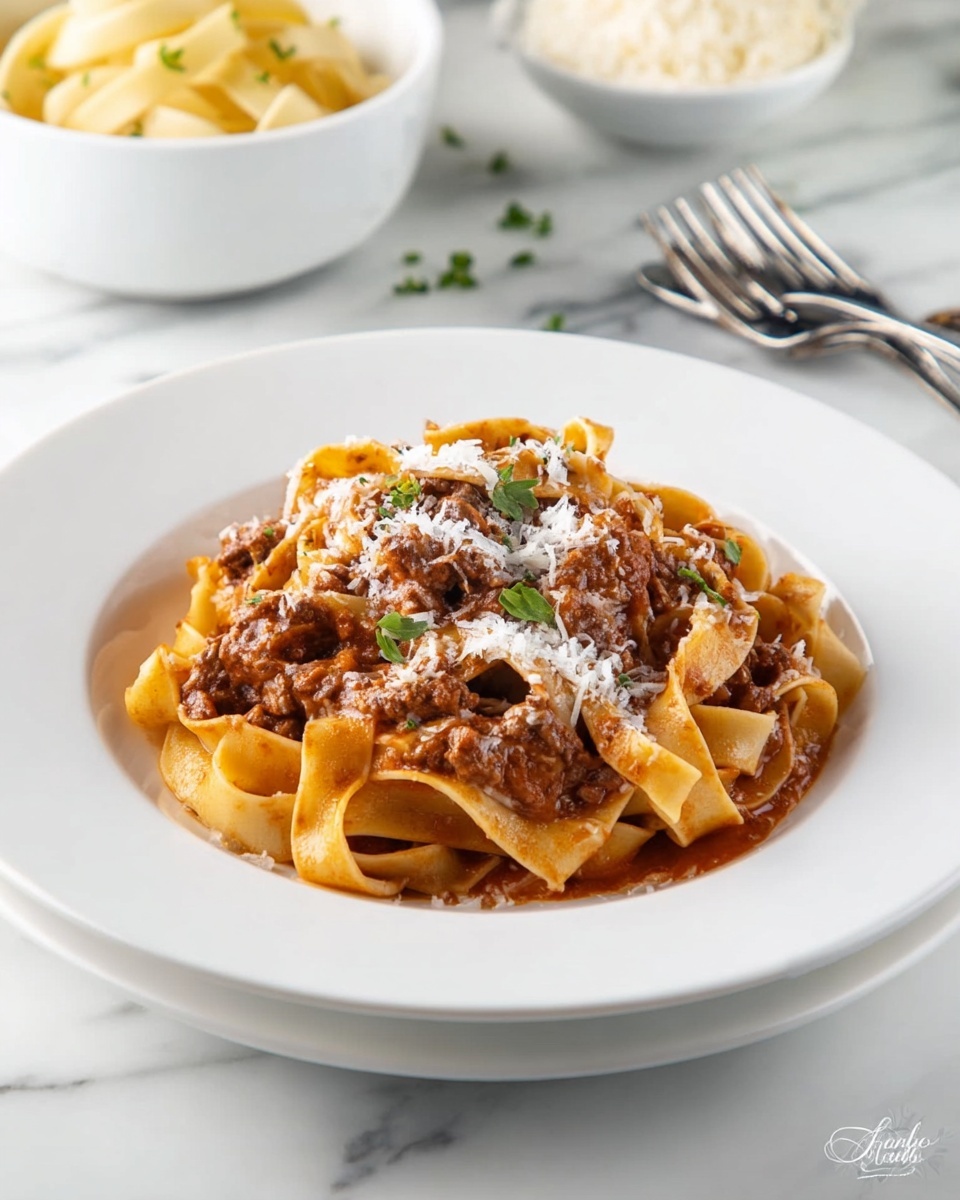 Crockpot Beef Ragu with Pappardelle Recipe - Recipe Image